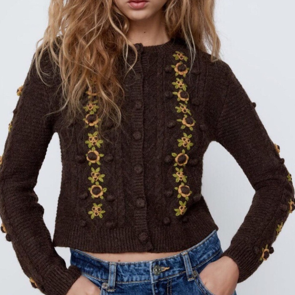 Zara Women's multi Cardigan